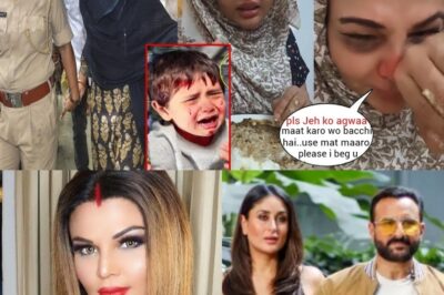 Rakhi Sawant Brokedown after Kareena Kapoor’s son Jeh Ali Khan kidnepped by the Intruder adn Maid
