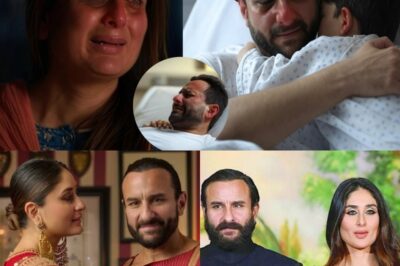 Kareena Kapoor brokedown with Taimur Ali Khan at Hospital for Saif Ali Khan before getting discharge